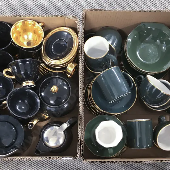 Two Boxes of Assorted Kitchen Crockery & China