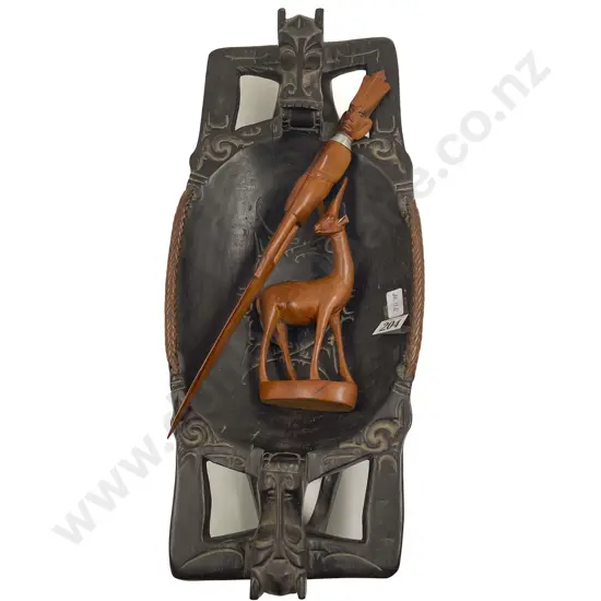 Three Pieces of Assorted Tourist Ware