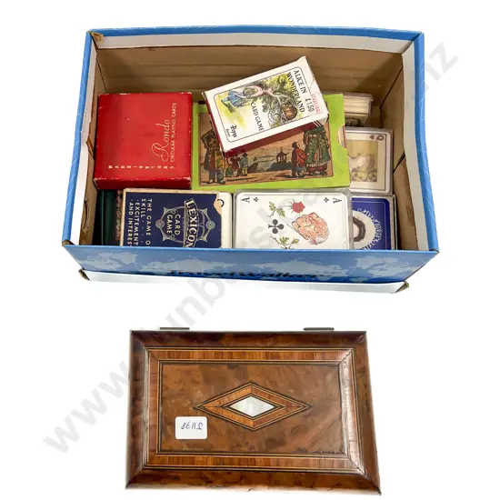 Quantity of Assorted Vintage Playing Cards etc