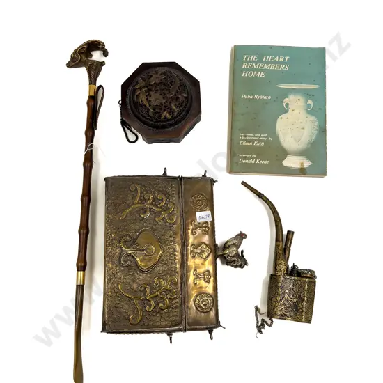 Quantity of Assorted Asian Metal Ware etc