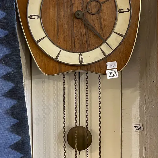 Mid C20th Brixon Wall Clock