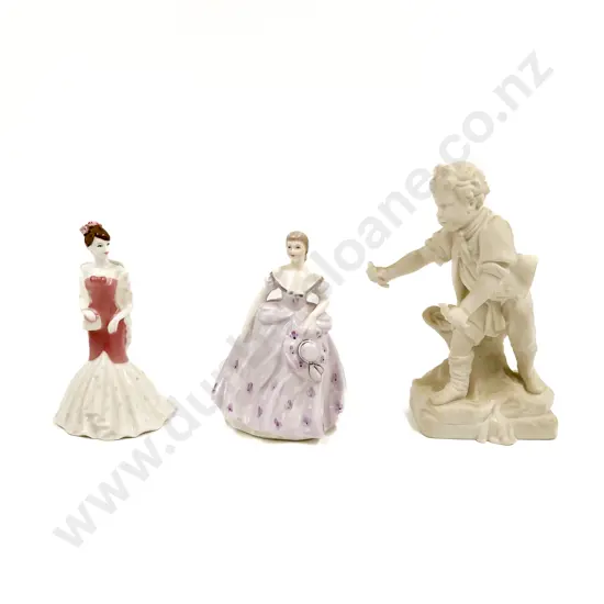 Two Coalport Figures together with Other