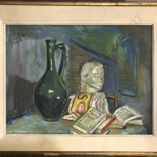 Ruth Adam - Still Life - Oil on Board