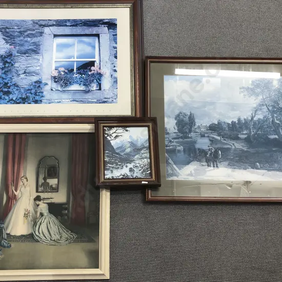 Four Assorted Prints