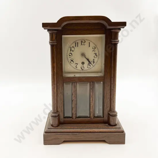 Oak Cased Mantle Clock