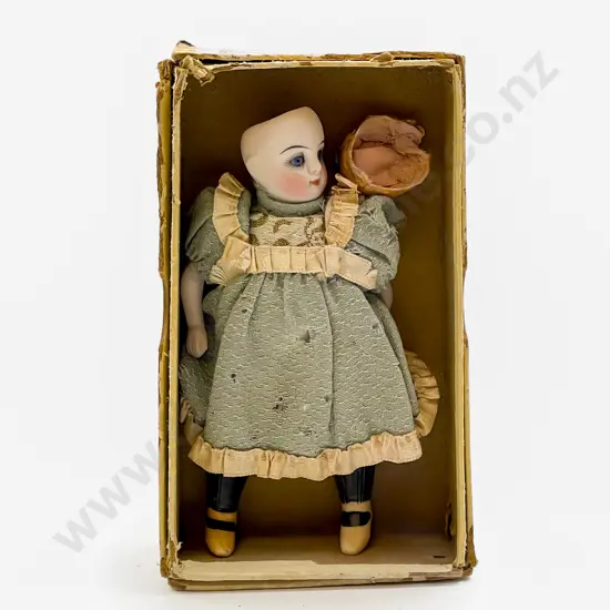German Small All Bisque Doll