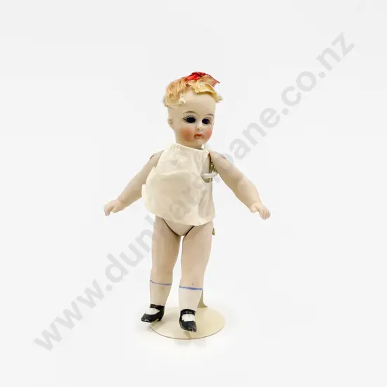 German Small All Bisque Doll