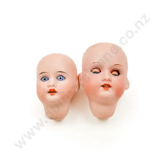 Armand Marseille and Other Bisque Socket Doll Heads Only