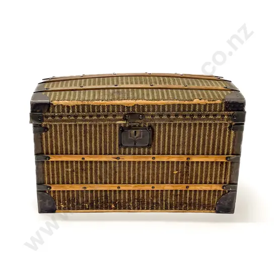 Large Antique Doll Trousseau Trunk