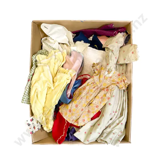 Qty Vintage Medium to Smaller Doll Size Clothing