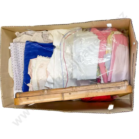 Qty Vintage Material Remnants