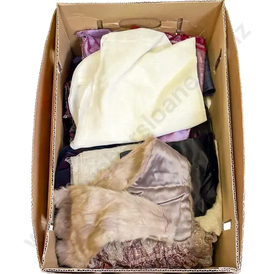 Qty Vintage Material Remnants