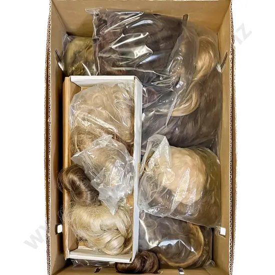 Large Qty Various Dolls Wigs