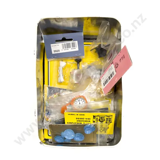 Collection As New Assorted Dolls House Miniatures