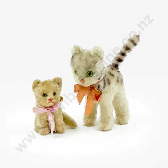 C1950's Steiff Kitty Cat with Ear Button