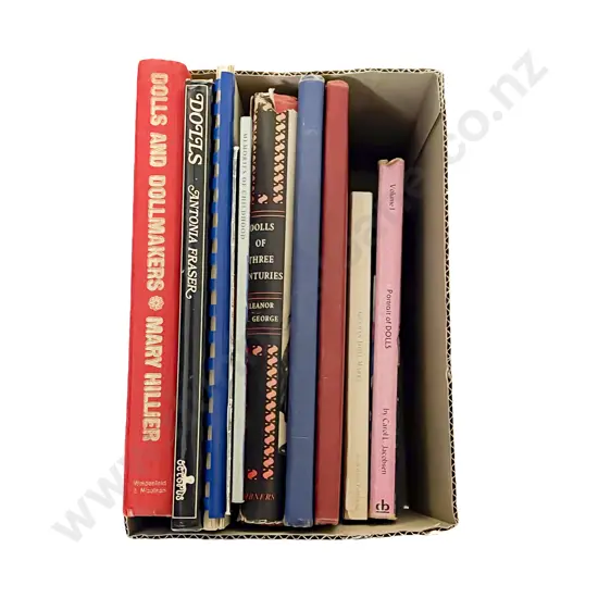 Qty Assorted Doll Reference Books