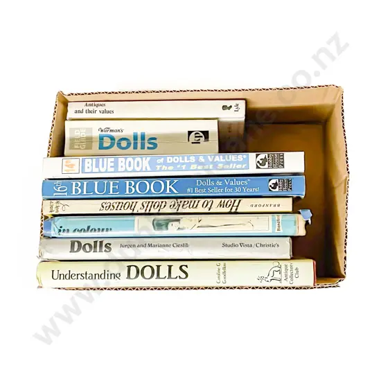 Qty Assorted Doll Reference Books