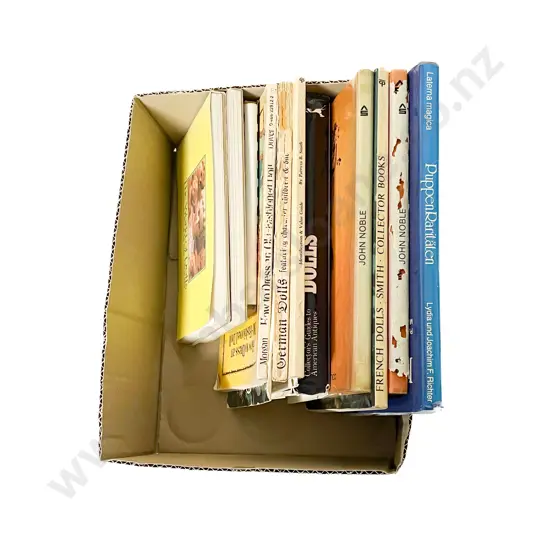 Qty Assorted Doll Reference Books