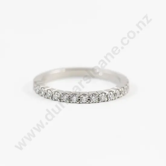 All Platinum 16stone Diamond Eternity Band
