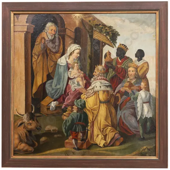Late C17th / Early C18th Adoration of the Magi