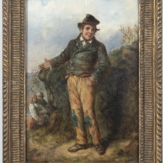 Victorian School Unknown Artist - Hawker (a/f)