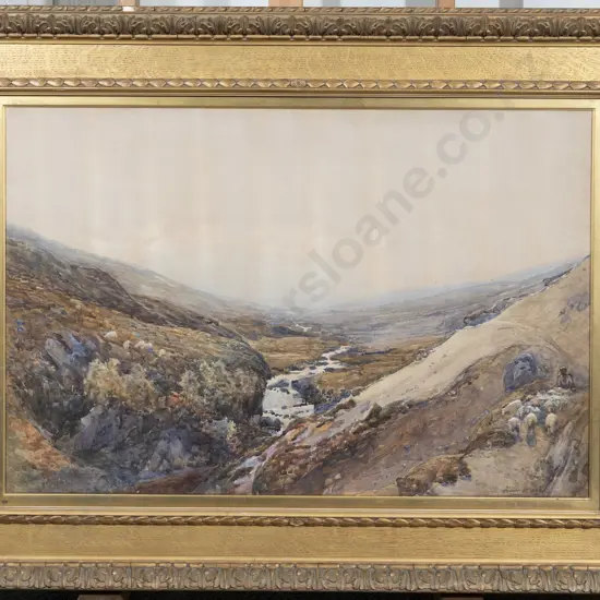 Robert Weir Allen (Scottish 1852 - 1942) - September in the Highlands