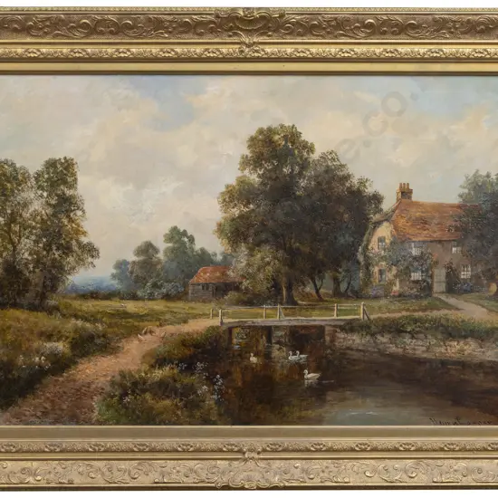 Henry Cooper (British) - Riverside Country Cottage