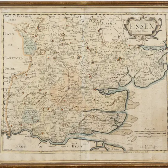 C17th Map of Essex