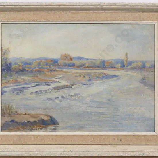 G W Bradley - Waimakariri River Canterbury