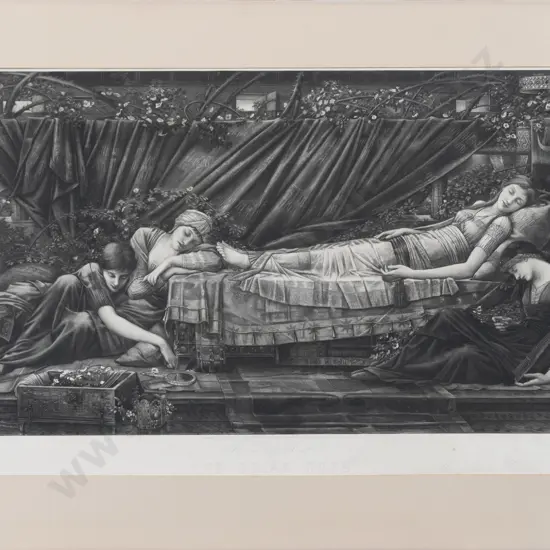 Goupil After Edward Burne-Jones - The Legend of the Briar Rose (unframed)