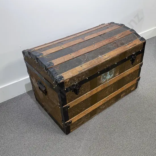 Vict Dome Top Sea Trunk Used in the movie "The Bounty"