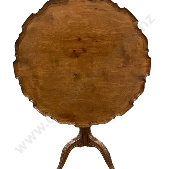 An Attractive Geo III Mahogany Snap Top Supper Table