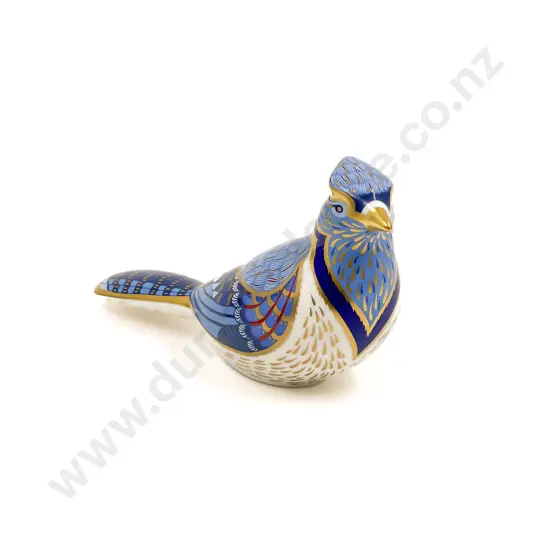 Royal Crown Derby "Blue Jay" Paperweight