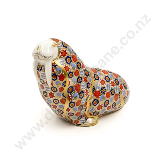 Royal Crown Derby "Walrus" Paperweight