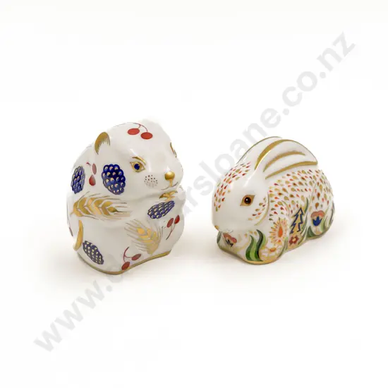RCD "Bunny" & "Mouse" Paperweights
