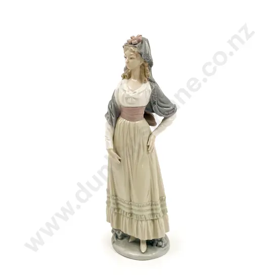 Lladro Young Lady Figurine