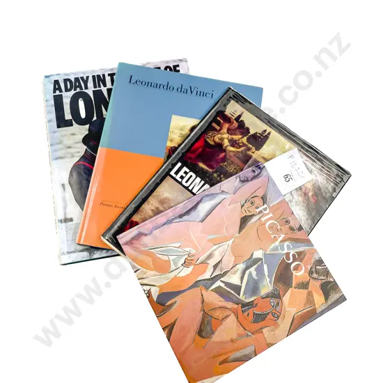 Three European Art Reference Books with London Reference Book