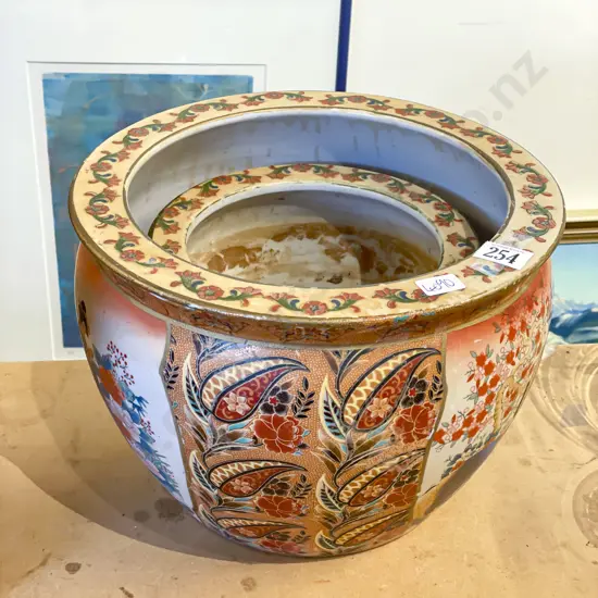 Graduated Pair of Japanese Style Planters