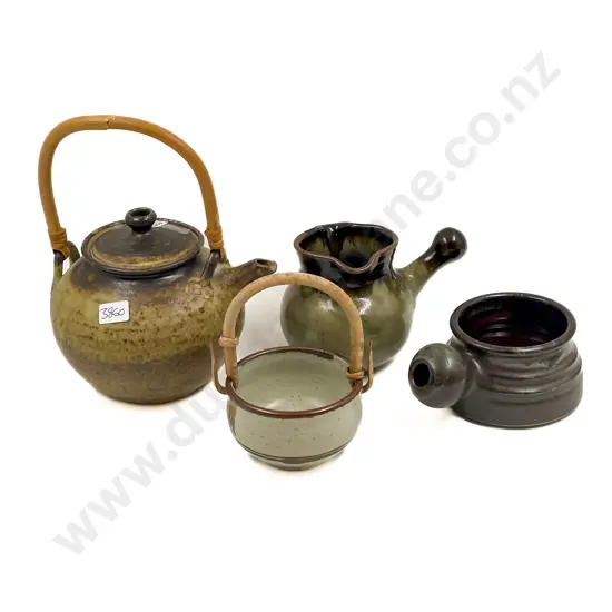 Four Pieces of NZ Pottery