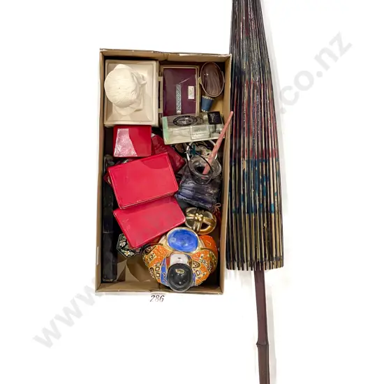 Box of Assorted incl Rice Paper Umbrella