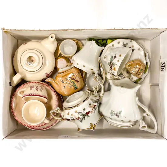 Assorted Toy Tea China