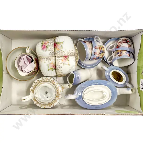 Two Late Victorian Toy Tea Sets