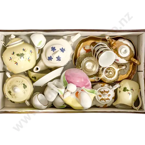 Assorted China Toy Tea Ware