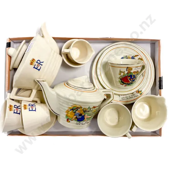 Coronation EIIR Tea Set and Other