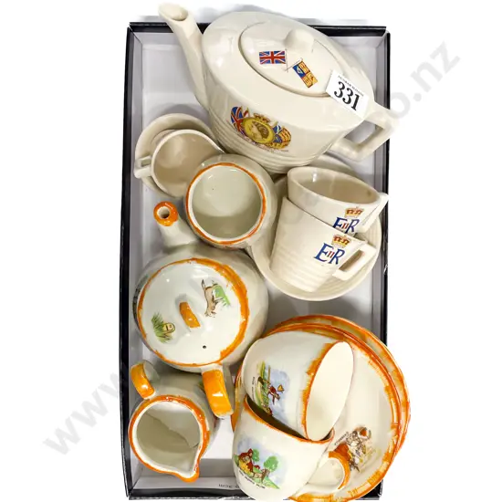 Coronation EIIR Tea Set and Other