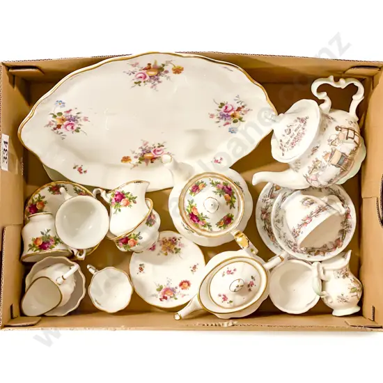 Royal Crown Darby Royal Albert and Royal Doulton Miniature China