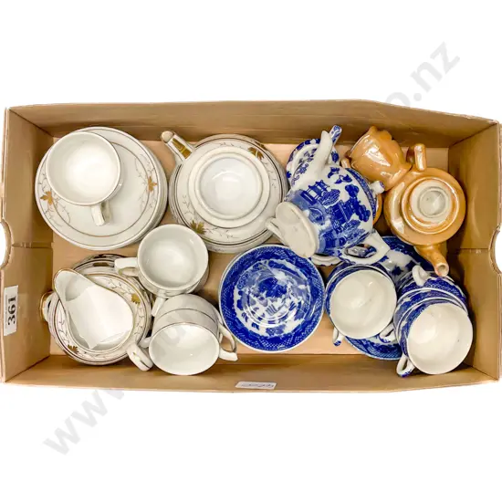 Assorted Miniature China Toy Tea Sets