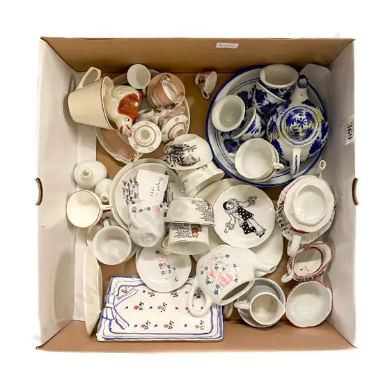 Assorted China Toy Teaware
