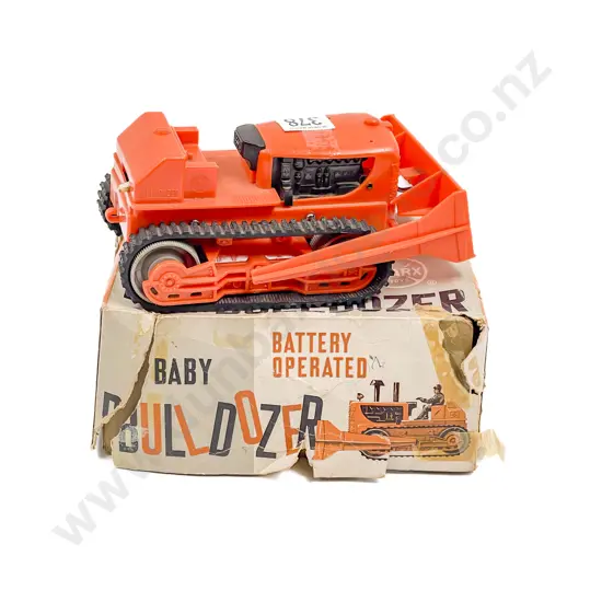 Part Boxed Marx Toys Baby Bulldozer and Other Unboxed