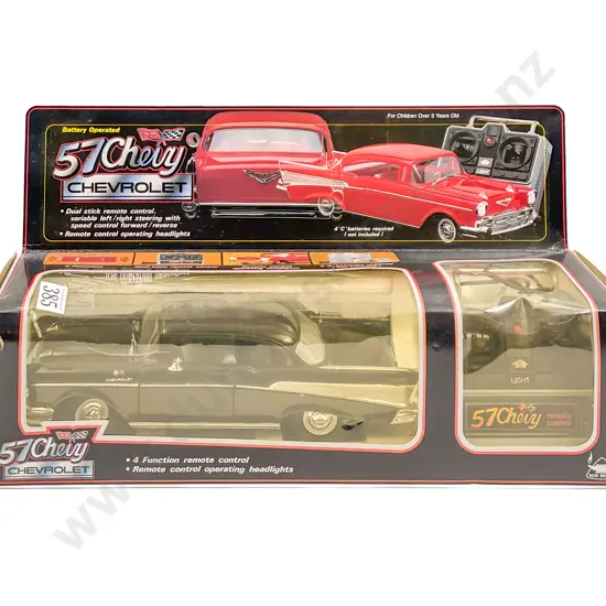 New Bright Part Boxed Battery Operated 57 Chevy